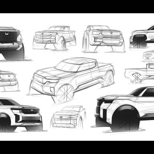 2027 Mahindra Motors Scorpio Lifestyler Sketches